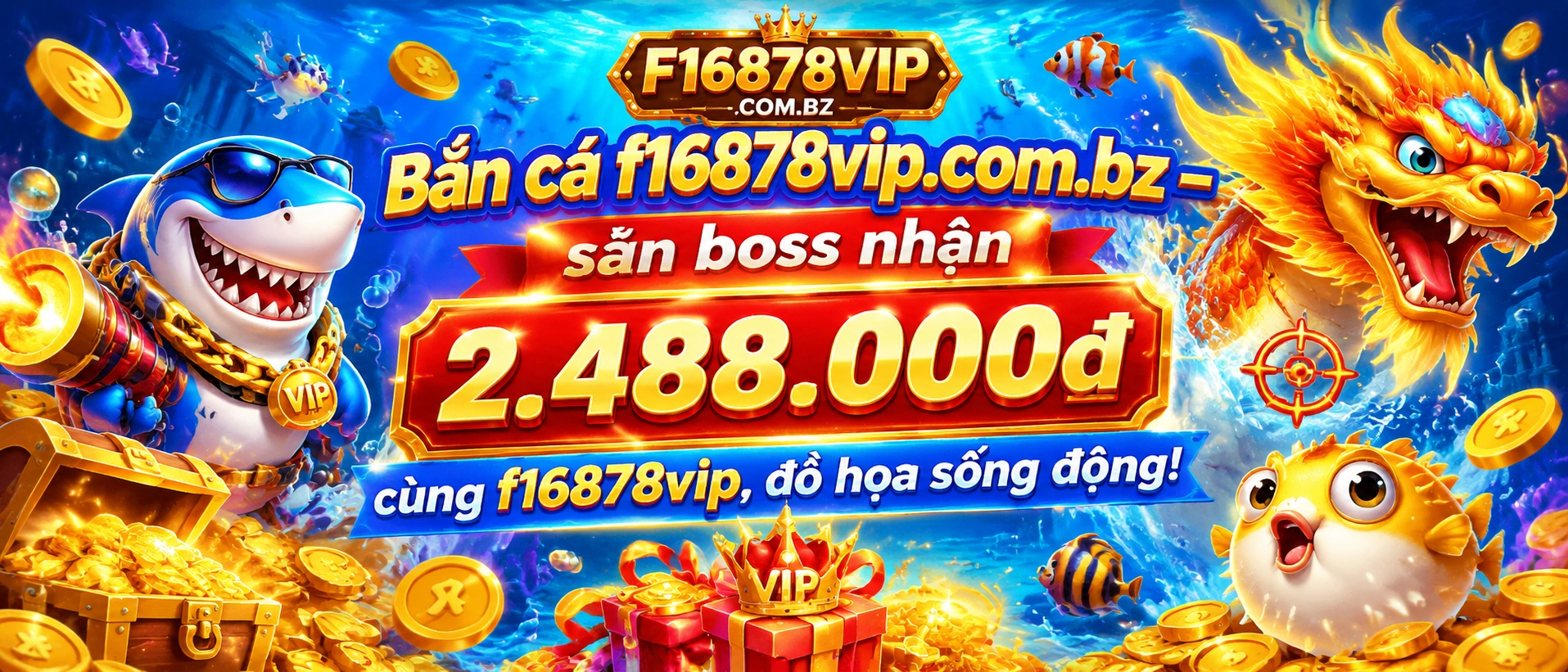 Game Bắn Cá 3D với giao diện chơi mượt