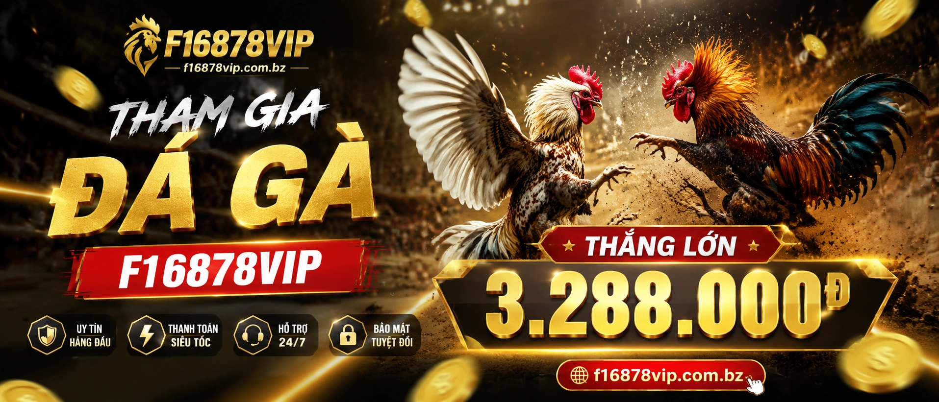 Đá Gà trực quan trên giao diện danh mục của f16878vip.com.bz